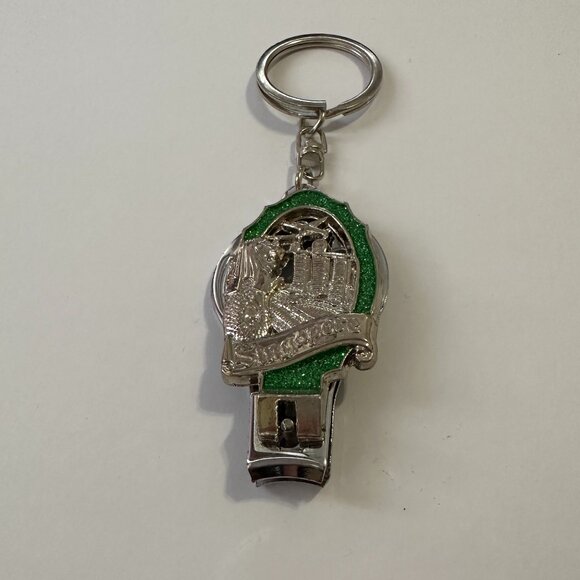 Key Chain Bottle Opener Nail Cutter Souvenir from Singapore 2.5" - Picture 6 of 8